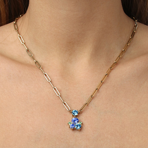 Колье  TANZY SG AQUA - рис 3.