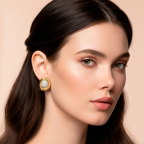 Серьги Fiore Luna AG210014E-001 G - рис 4.