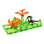 Магнитный конструктор «Динозавры», 16 деталей - миниатюра - рис 3.