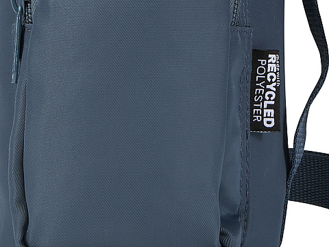 Трип Эви дорожная сумка для бутылок из переработанного материала объемом 2 л, серо-синий - рис 6.