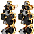 Серьги MARIGOLD SG BLACK MIX - миниатюра - рис 4.