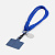 Брелок-браслет с держателем для телефона Solmu, синий - миниатюра - рис 2.