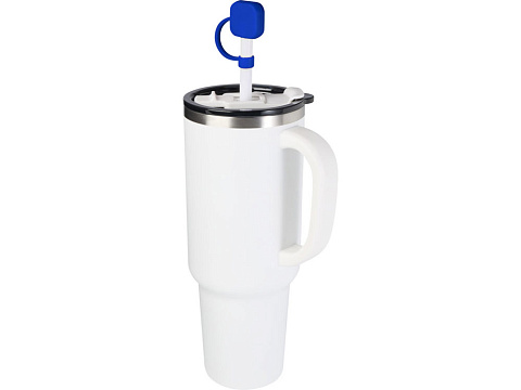 Sip/Сип силиконовая крышка для трубочки - королевский синий - рис 3.