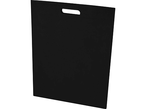 Экосил эко-сумка из нетканого материала из переработанных материалов по стандарту GRS объемом 5 л, черный