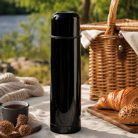 Термос Picnic Bright, черный - рис 2.