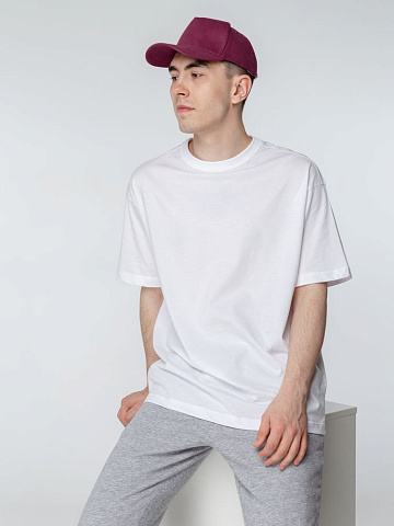 Футболка оверсайз мужская Boxy Men, бежевая (льняная) - рис 5.