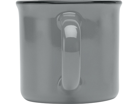 Bari керамическая кружка объемом 240 мл, серый - рис 3.