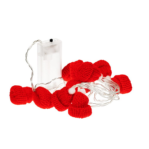 Набор Warm Holly, красный - рис 5.