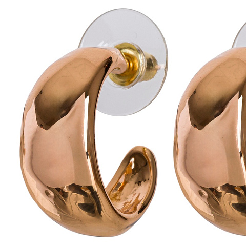 Серьги Hollow Drop Fiore Luna LE6082 G - рис 3.