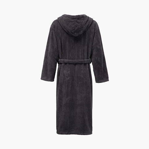 Халат флисовый Magic Mantle, темно-серый - рис 3.