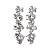 Серьги MAYHEM SS CRYSTAL Dyrberg Kern 480044 - миниатюра