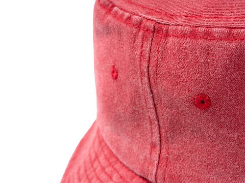 Панама DEREK, темно- красный - рис 3.