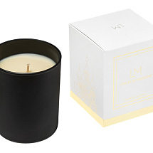 Ароматическая свеча в черном стакане Mystery, коллекция Exclusive, 250 мл (без лого LM)
