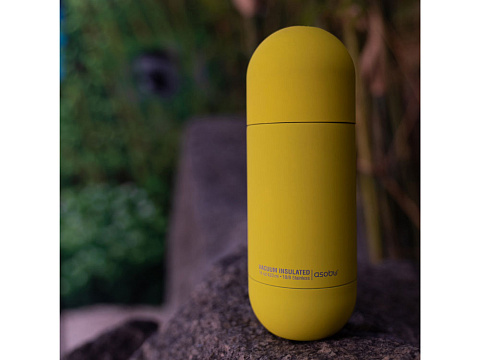 Термос ORB, желтый - рис 4.