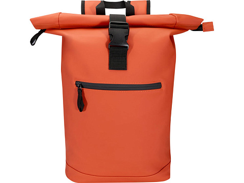 Переработанный рюкзак Реси Плюс 15 GRS с закручивающимся верхом объемом 18 л, кирпичный - рис 2.