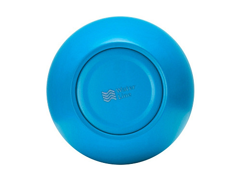 Вакуумная термокружка Sense, непротекаемая крышка, крафтовая упаковка, голубой - рис 5.