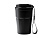 Термокружка KEURY из нержавеющей стали с двойными стенками и ручкой с керамической слоем, черный - миниатюра