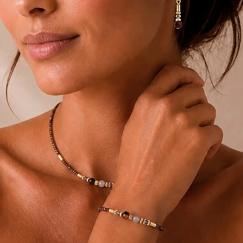 Браслет Brown-Gold - рис 3.