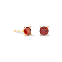 Серьги Red-Gold Coeur de Lion 0207/21-0316