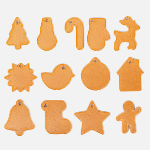 Мини-подвеска «Пряник», носочек - рис 7.