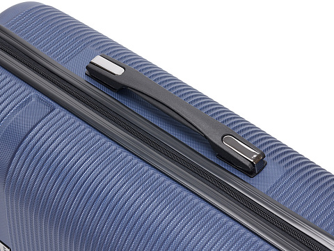 Чемодан TORBER Onego, синий, ABS-пластик, 59,5 х 39,5 х 24 см, 46 л - рис 9.