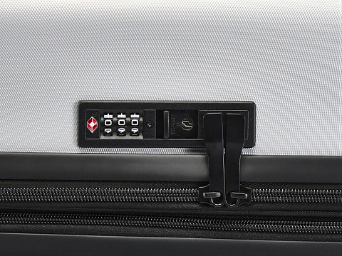 Rover чемодан на колесах из материалов, переработанных согласно стандарту GRS, объемом 70 л, серебристый - рис 5.