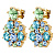 Серьги FREESIA SG AQUA - миниатюра - рис 4.