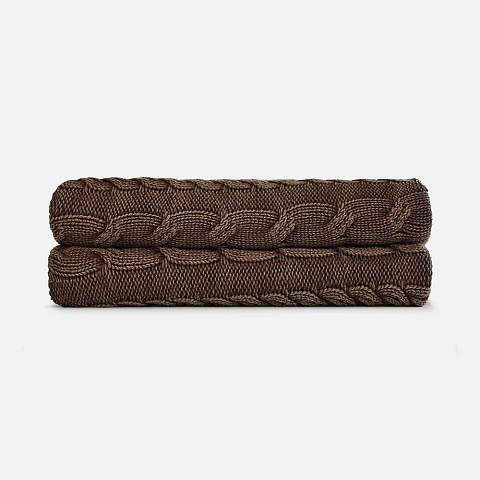 Плед Hygge, коричневый - рис 4.