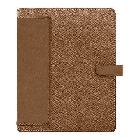 Ежедневник-органайзер Twill, недатированный, коричневый - рис 2.