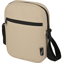 Байрон сумка через плечо из переработанных материалов по стандарту GRS объемом 2 л - Бежевый