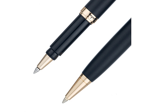 Набор Pierre Cardin PEN&PEN: ручка шариковая + роллер. Цвет - черный. Упаковка Е. - рис 8.