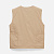 Жилет унисекс Veter, бежевый - миниатюра - рис 3.