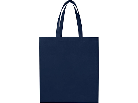 Экосил эко-сумка с ластовицей из нетканого материала, переработанного по стандарту GRS, объемом 12 л, темно-синий - рис 2.