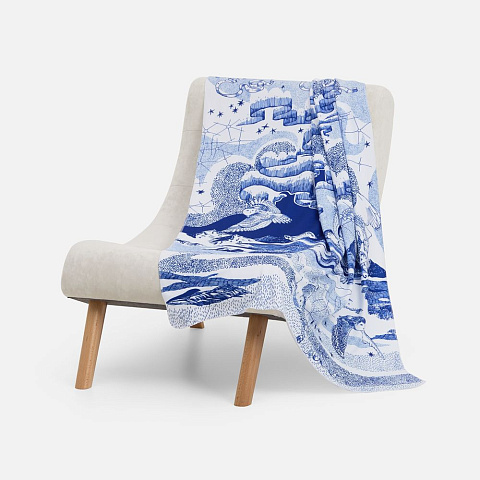 Флисовый плед «Чудеса прилетели» - рис 5.