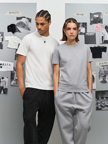 Футболка унисекс Cliff, черная - рис 7.