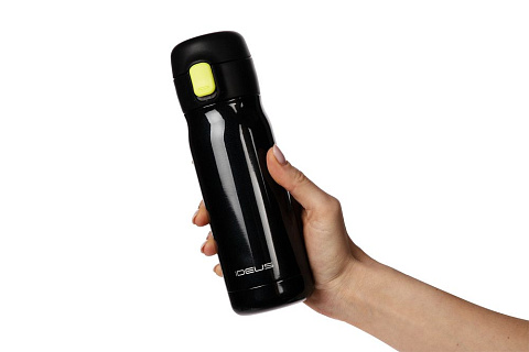 Термобутылка One Touch, черная - рис 8.