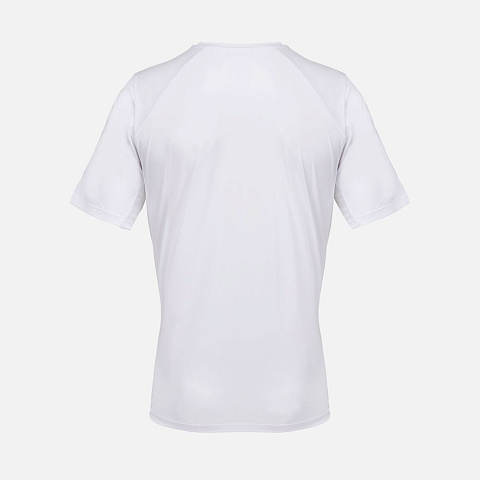 Футболка спортивная унисекс Storm, белая - рис 3.