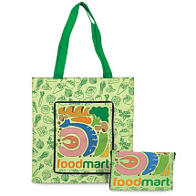 Складная сумка для шопинга с возможностью полноцветной печати