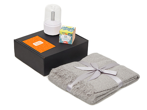 Подарочный набор Re:y. Grow с пледом, увлажнителем и набором для выращивания - рис 2.