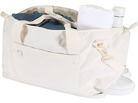 Трип Эви дорожная спортивная сумка из переработанного материала объемом 42 л, кремовый - рис 5.