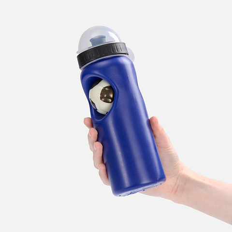 Бутылка с антистрессом Footballer, синяя - рис 6.