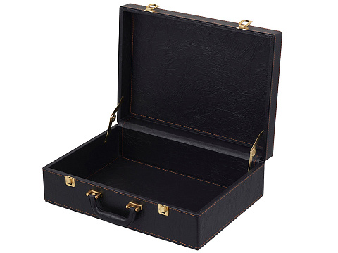 Дипломат подарочный, темно-коричневый - рис 2.