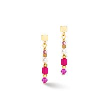 Серьги Pink-Gold Coeur de Lion 4355/21-0416