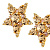 Серьги GEMINI SG GOLDEN Dyrberg Kern 450004 - миниатюра - рис 3.