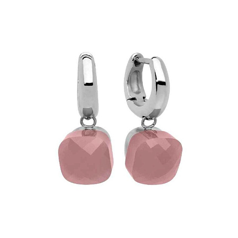 Серьги Firenze Darkrose Opal Qudo *300018 R/S