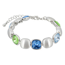 Браслет Green, Light blue, Blue