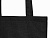 Сумка Кэррими 180 из хлопка, 180 г/м2, черный - миниатюра - рис 3.