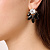 Серьги DRAGO SG BLACK / CRYSTAL Dyrberg Kern 470021 - миниатюра - рис 4.