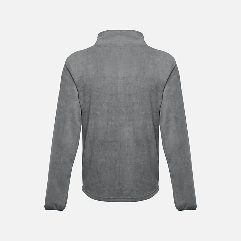Куртка флисовая мужская Helsinki, серая - рис 4.