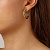 Серьги JUSTINA SG LIGHT GREEN Dyrberg Kern 420134 - миниатюра - рис 2.
